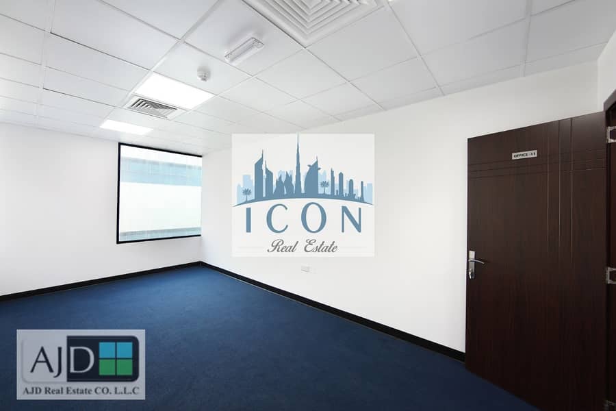 7 Furnished serviced offices at Al Gahoud