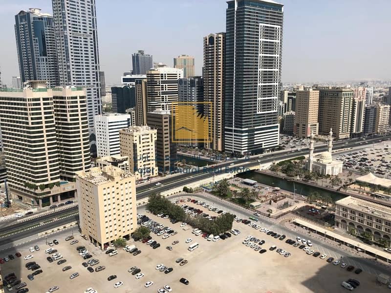 For Rent in Sharjah AL Qasbaa Area Two Bedroom With Parking For Rent in Sharjah AL Qasbaa Area Two Bedroom With Parking