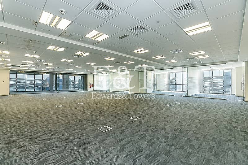 8 Fully Fitted Office for rent in Marina Plaza