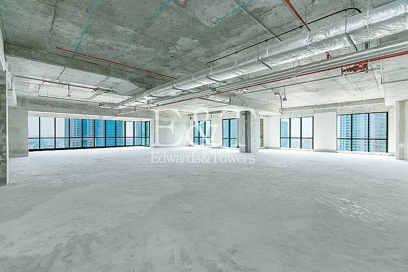 Shell and Core Office in Marina Plaza | Spacious