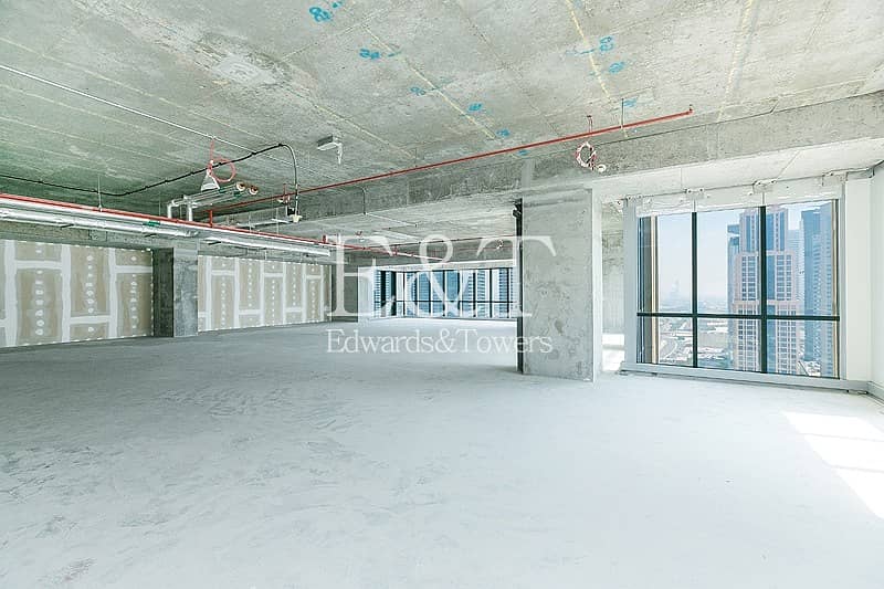 2 Shell and Core Office in Marina Plaza | Spacious