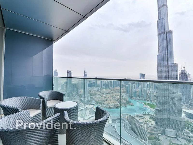 21 Sky Collection | Burj & Fountain view