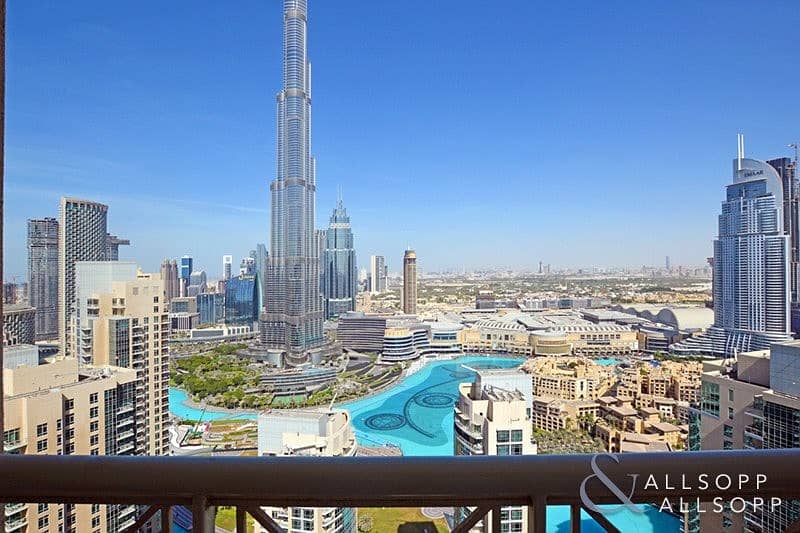 8 Fountain and Burj View | Vacant | 2 Beds