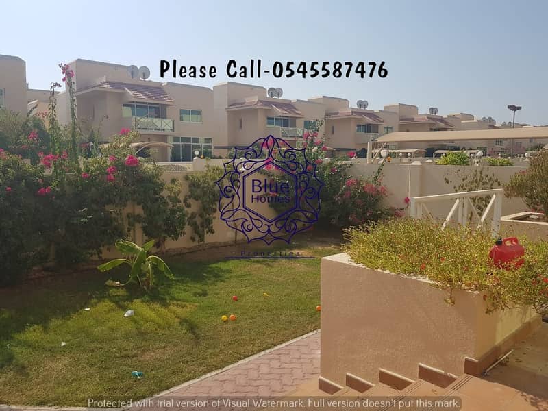 No Commission | 1 Month Free 3 bedrooms villa with All en suits 2 parking Maids Room