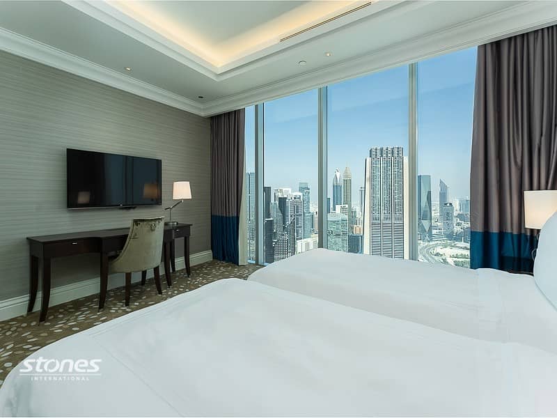 42 Stunning 3Bedrooms | 50+ floor | Fully furnished