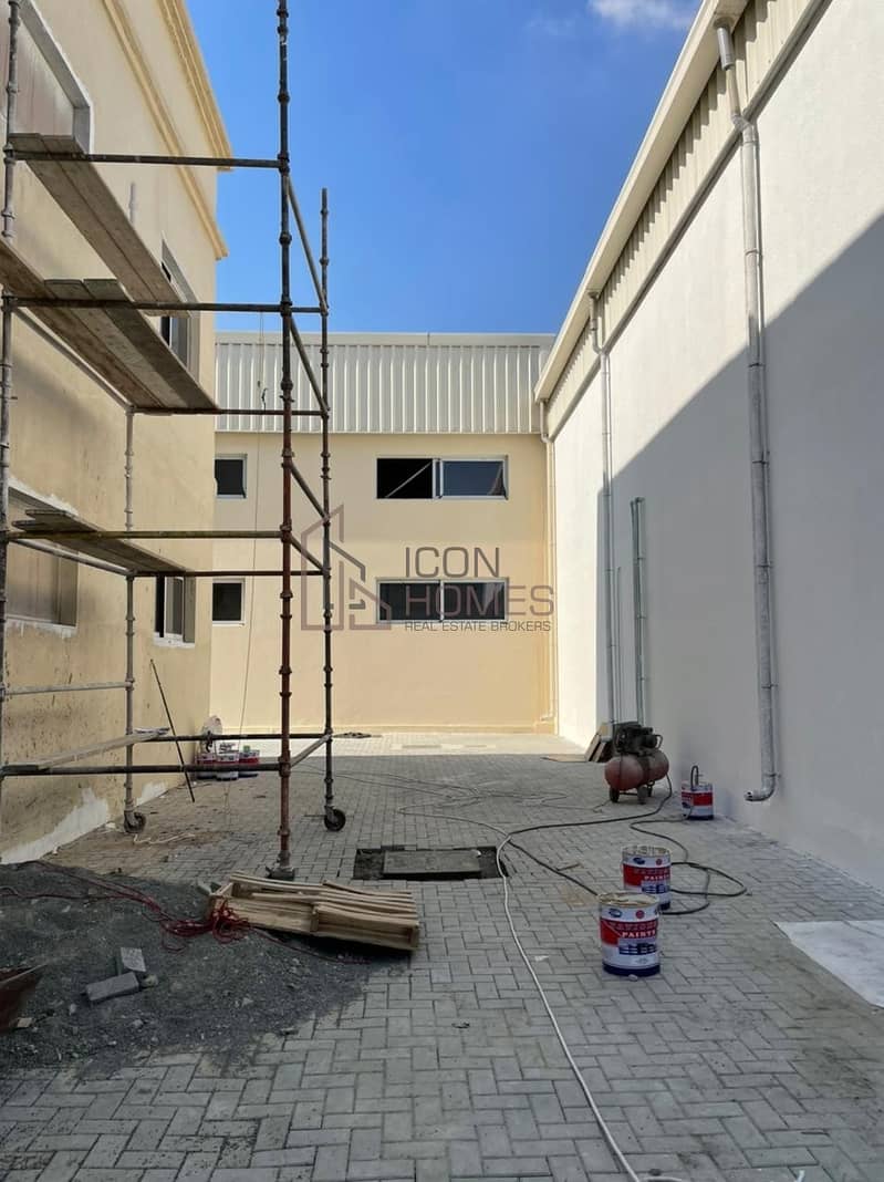 13 BRAND NEW FACTORY + 0N-SITE LABOUR CAMP TO LET in AL SAJAA