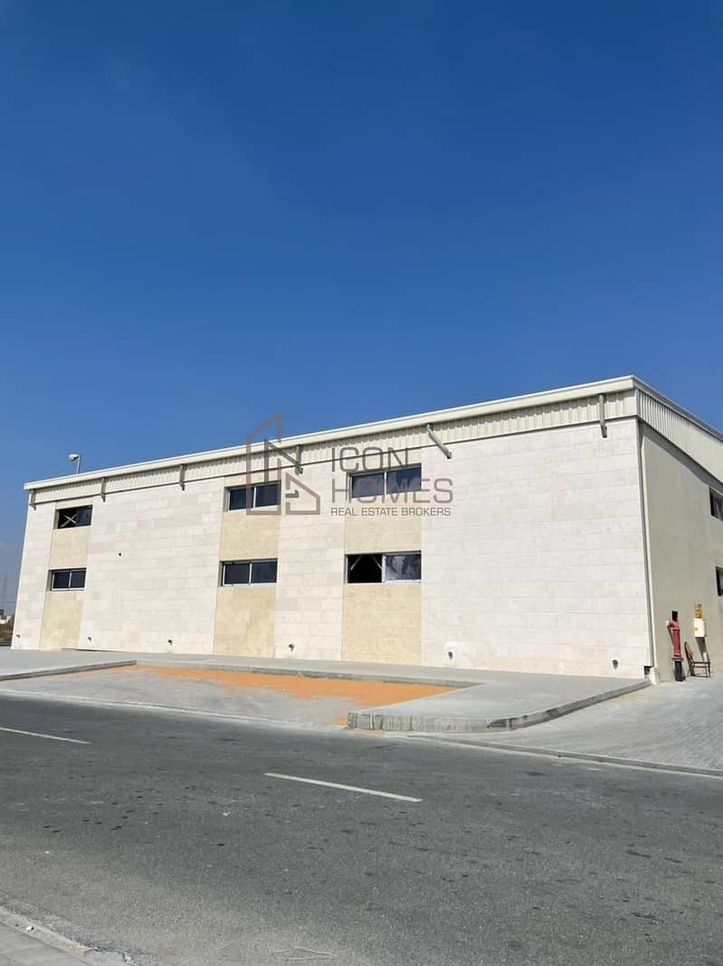 15 BRAND NEW FACTORY + 0N-SITE LABOUR CAMP TO LET in AL SAJAA