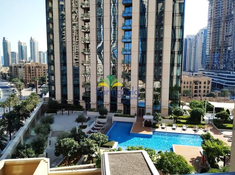 FULLY FURNISHED  |  POOL VIEW  |  CORNER UNIT