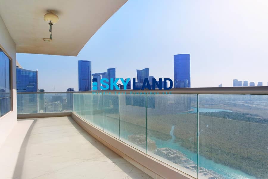 5 VACANT Biggest 2BR with Sea View and Huge Balcony !