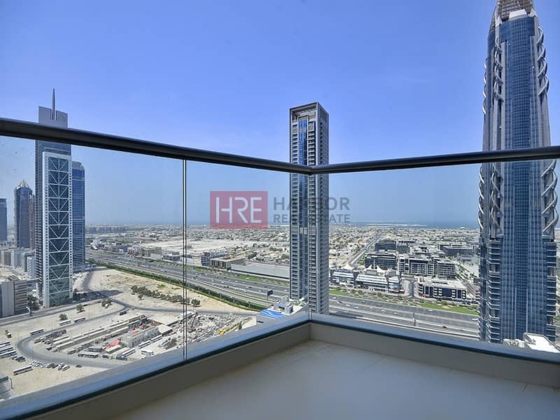 Large 1BR | Sheikh Zayed Road View | High Floor