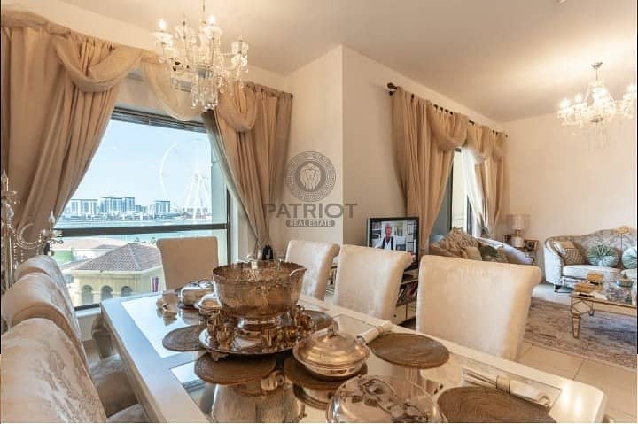 5 Fully Furnished | Full Sea View | 3BR - Rimal 2