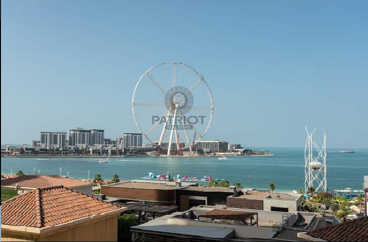 8 Fully Furnished | Full Sea View | 3BR - Rimal 2