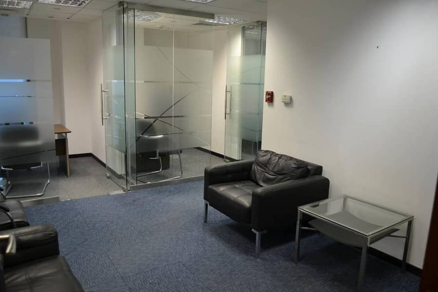 Furnushed/Unfurnished Fitted Office in Tiffany Tower JLT