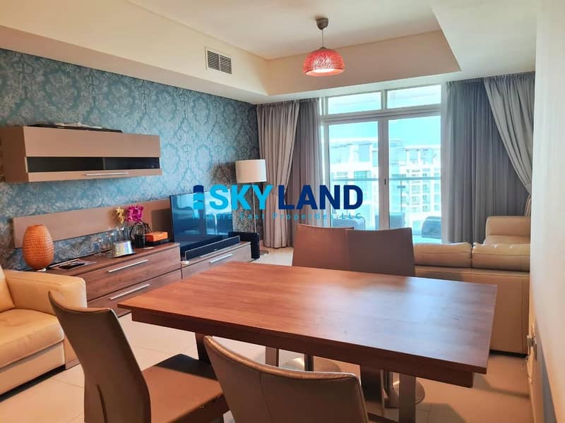 2 Fully Furnished! 1BR in High Floor - Huge Layout