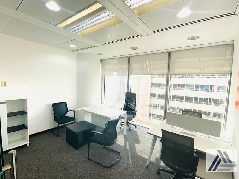 Brand New Furnished Office! Including All Utilities! Linked with Burjuman Mall and Metro