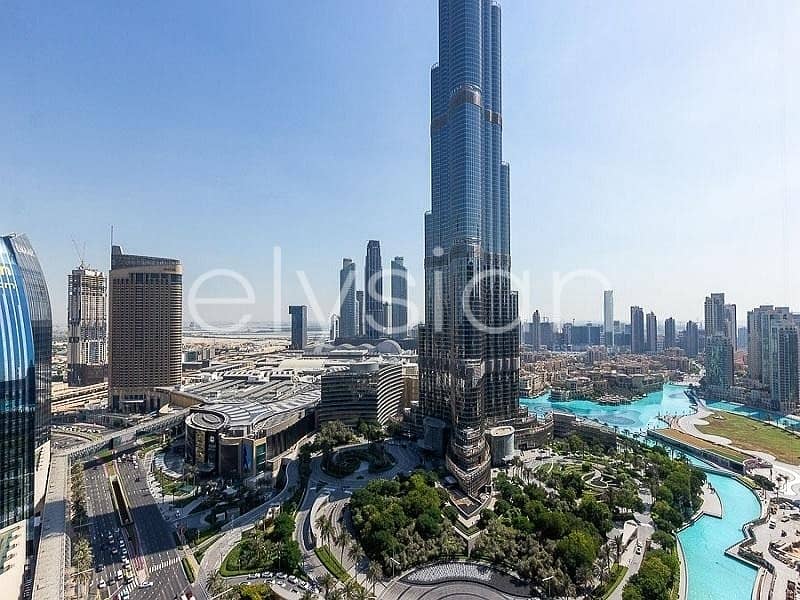 Multiple 3BR Facing Burj Khalifa & Fountain