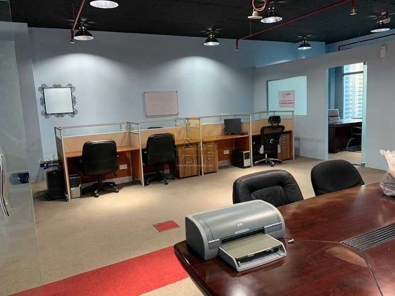 2 Deal Of The Day Fully Furnished Office with partitions