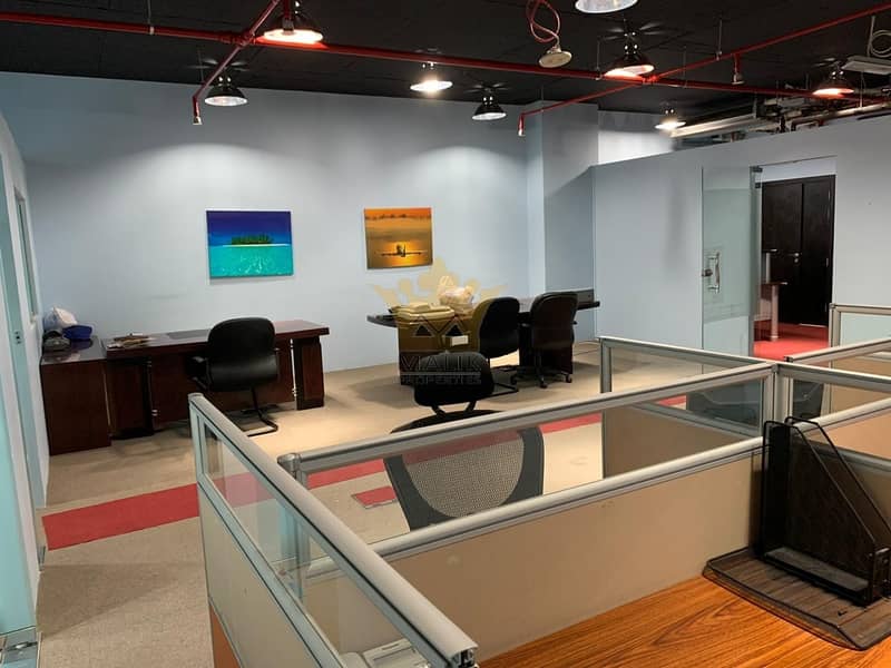10 Deal Of The Day Fully Furnished Office with partitions
