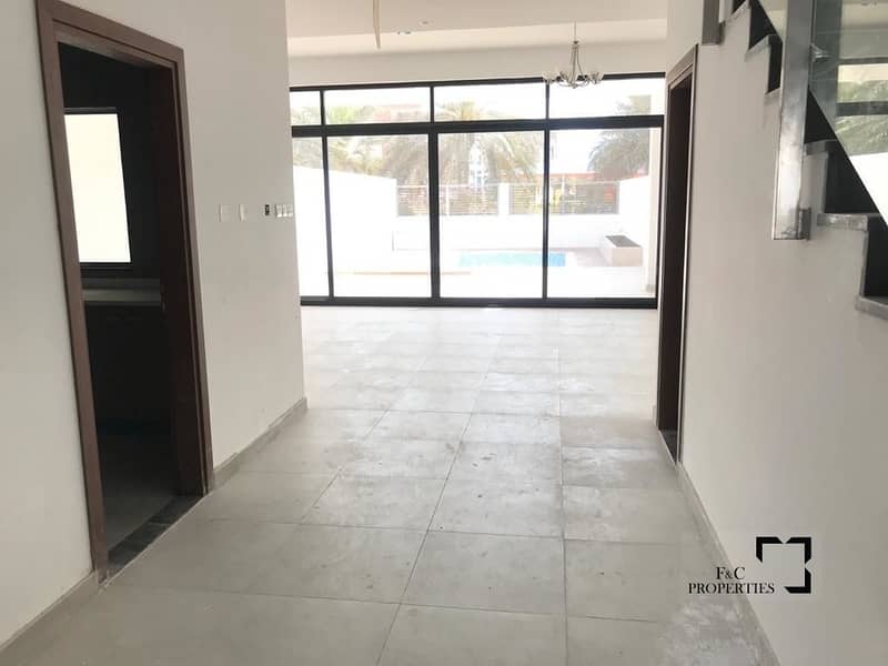 4 Brand New | 3Bed+Maid | Private Pool | Park View