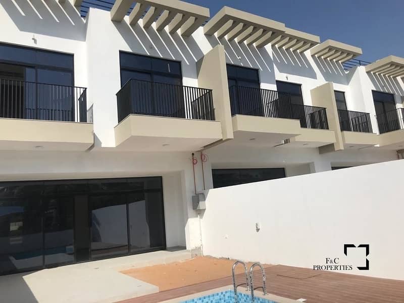 12 Brand New | 3Bed+Maid | Private Pool | Park View