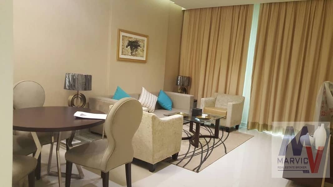 Lowest Price |Fully Furnished |1 Bed | Balcony