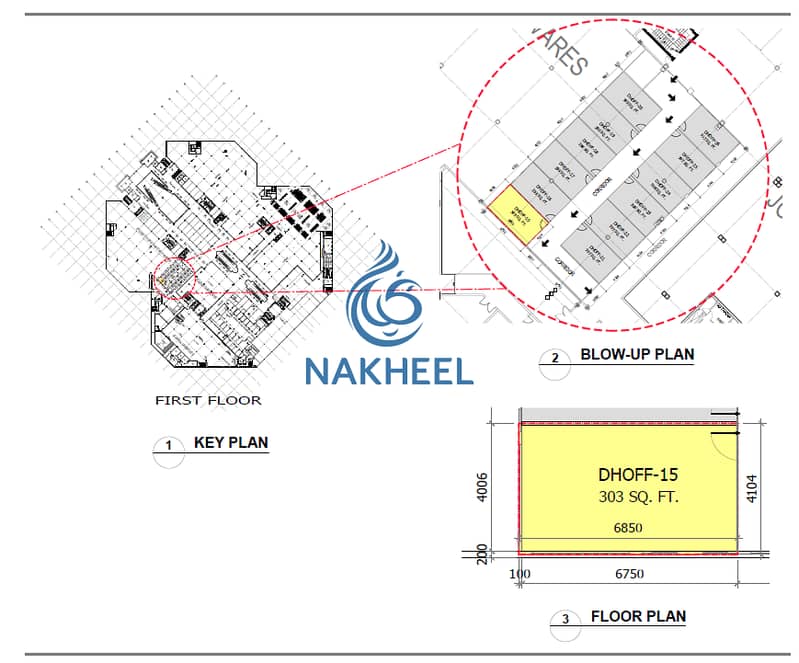 7 Great Location for Office| Ideal Location | Direct From Nakheel