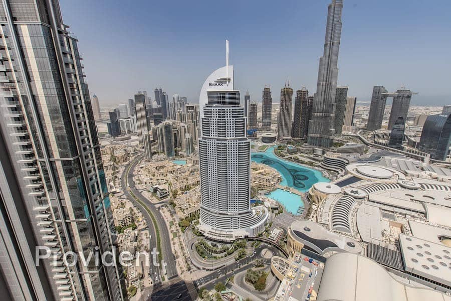 2 Splendid Burj and Fountain View | Motivated Seller