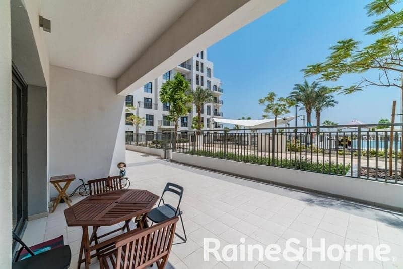 Direct Pool Access | Spacious 3 BR + Maids