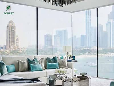 فلیٹ 4 غرف نوم للبيع في نخلة جميرا، دبي - Full Sea View | 4BR Simplex | Waterfront Living فلیٹ 4 غرف نوم للبيع في نخلة جميرا، دبي - Full Sea View | 4BR Simplex | Waterfront Living