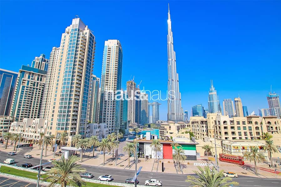 Full Burj View | Spacious Living | Chiller Free