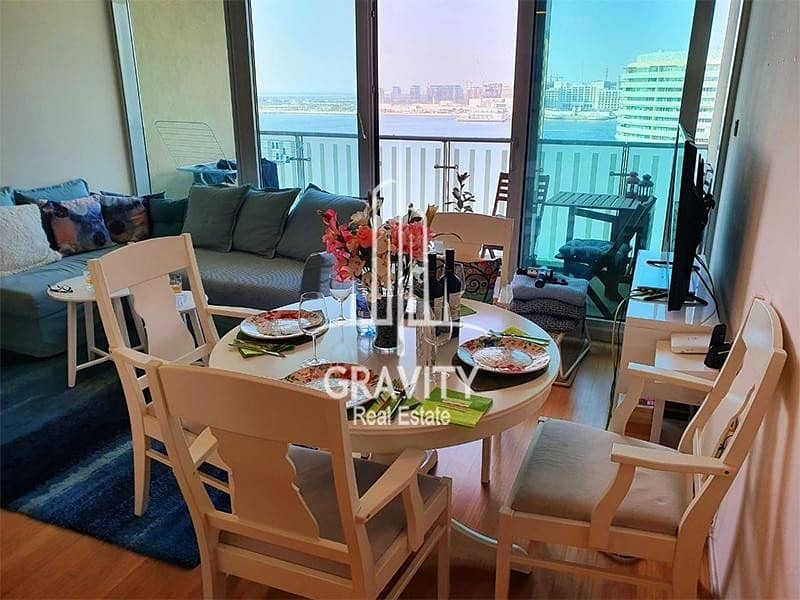 Furnished Apt W/ Breathtaking Sea View |Vacant Now