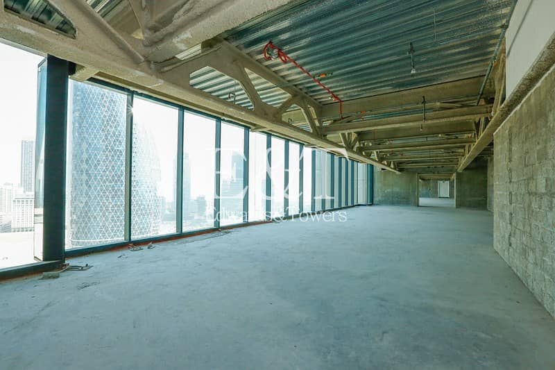 18 Full Floor Shell and Core Office in Index Tower