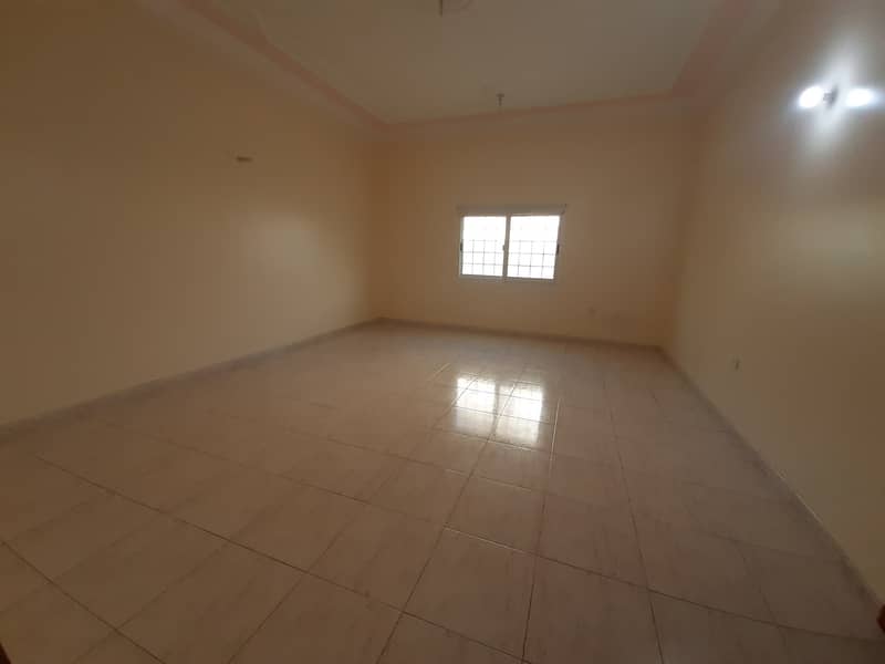 Very nice(4) bedroom+ hall Shakhbout City for rent-good space- good location- 4bathroom- nice kitchen