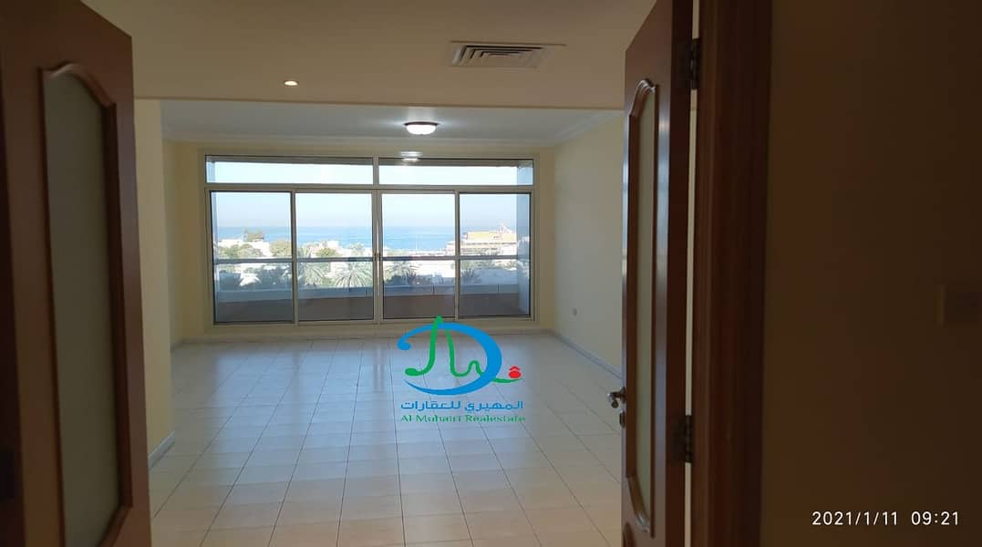 Sea + Open view 3 Bedroom Apartment in Al Shorafa Tower 1, Ajman.