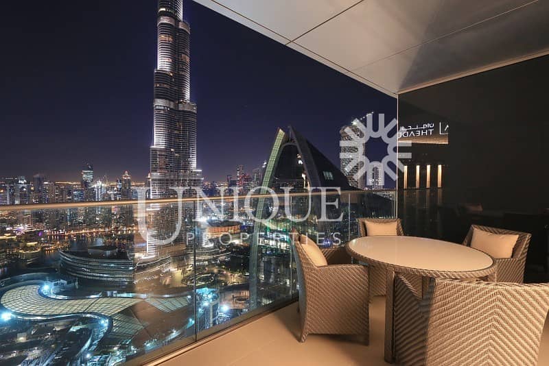 Exclusive listing | Burj Khalifa and Fountain view