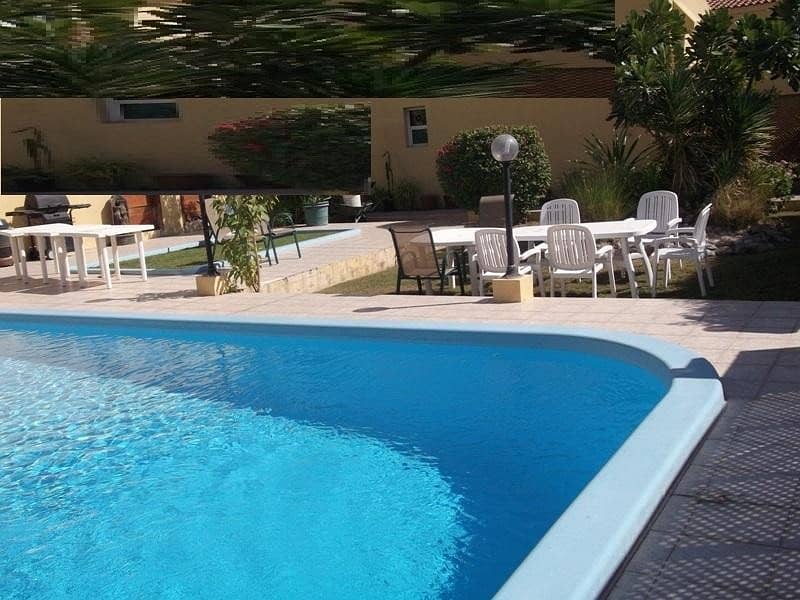 Nice 3bedroom plus maid single storey villa with pool in Umm Suqeim 2