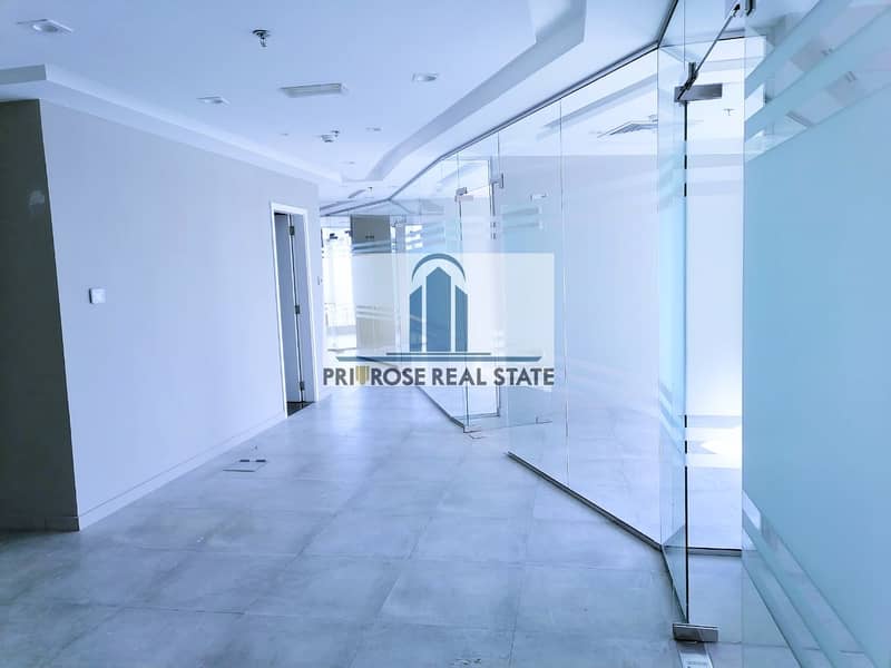 High Floor| attached washroom | Glass Partitioned