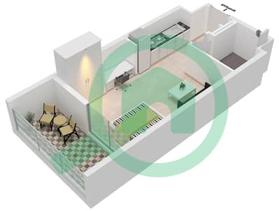 MAG City - Studio Apartment Type ST-4 Floor plan