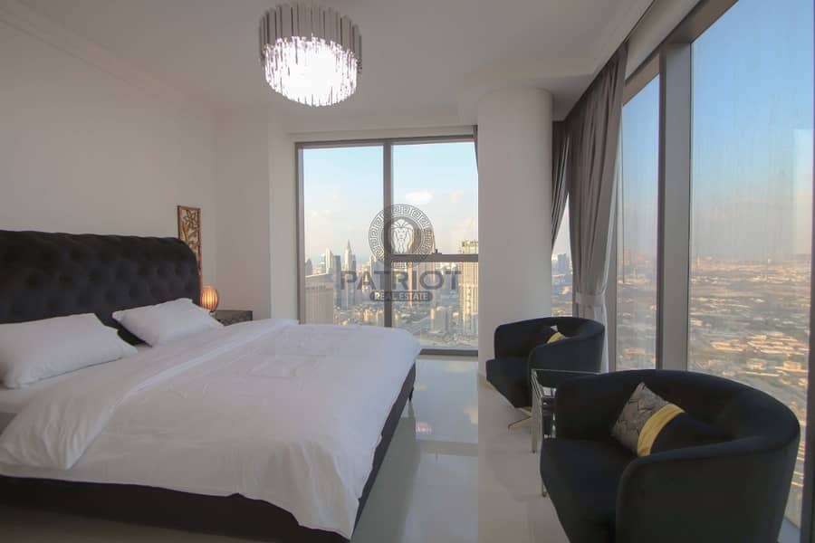 11 BEAUTIFUL  BURJ KHALIFA AND FOUNTAIN VIEW | FULLY FURNISHED 3 BR + MAID | DOWNTOWN