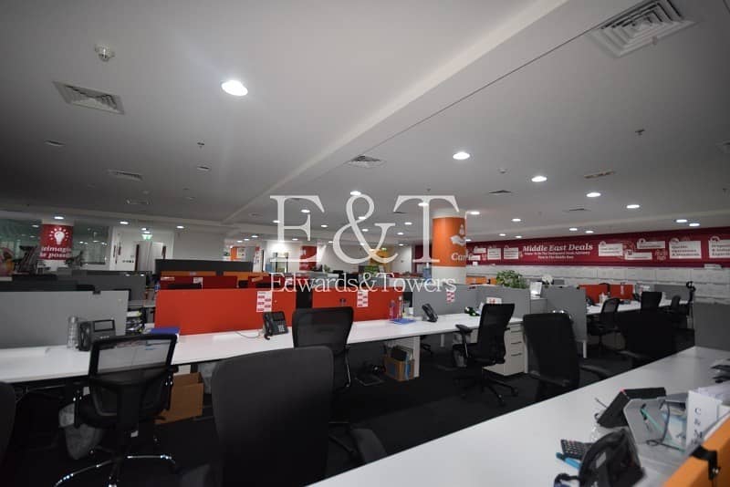 15 Fully Fitted Office | Emaar Square Bldg 4 | DT