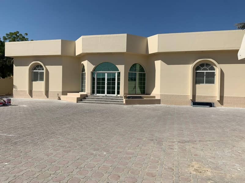 BEST OFFER GROUND FLOOR VILLA FOR RENT 75,000/-AED ALHAMIDIYA AJMAN,,