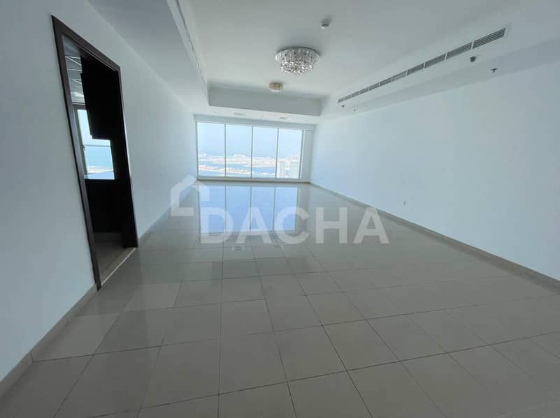 Spacious Full Sea View / Unfurnished / 3Bhk + Maid's room
