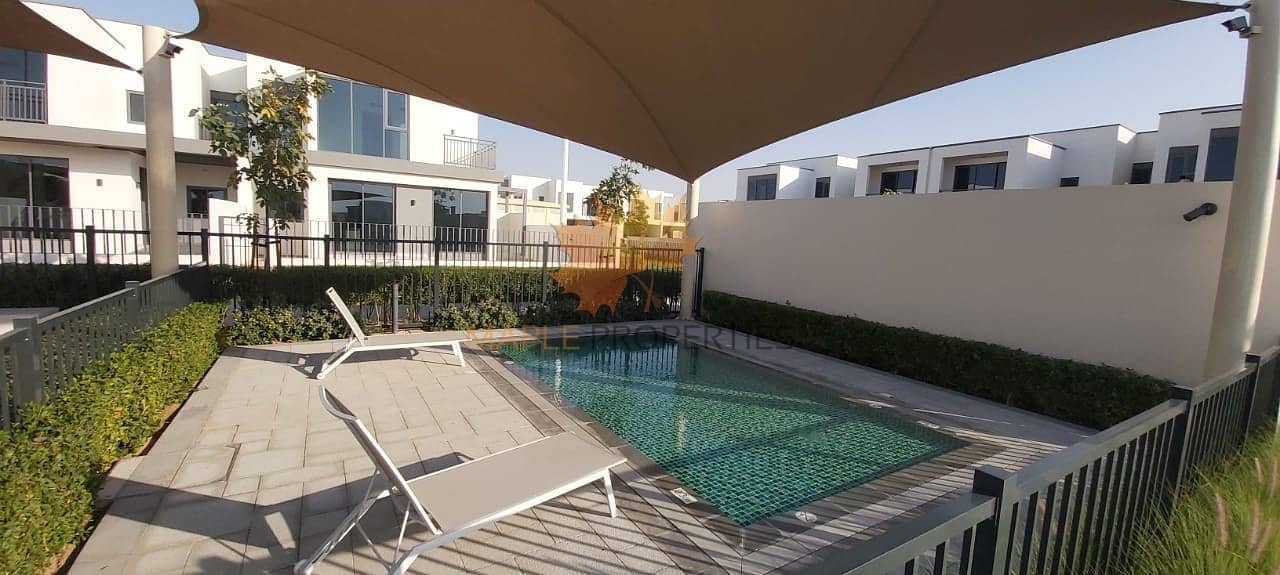 24 3BR+M Townhouse | Spacious Layout | Rent | Dubai Hills