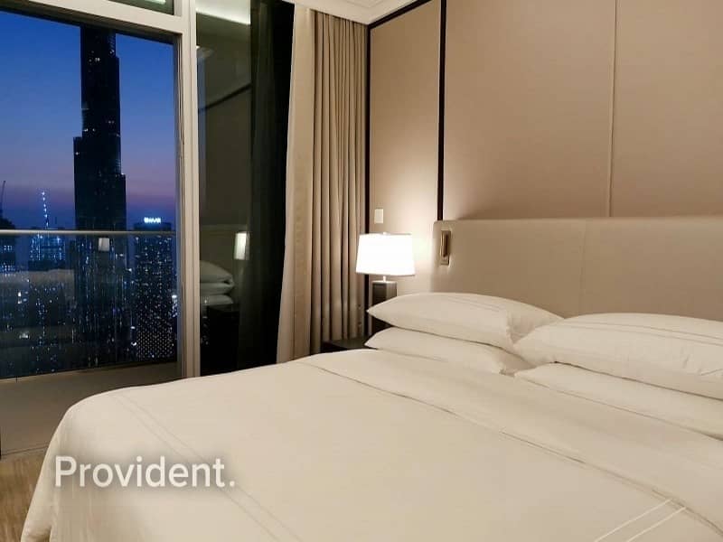 8 High Floor | Furnished | Burj and Downtown Views