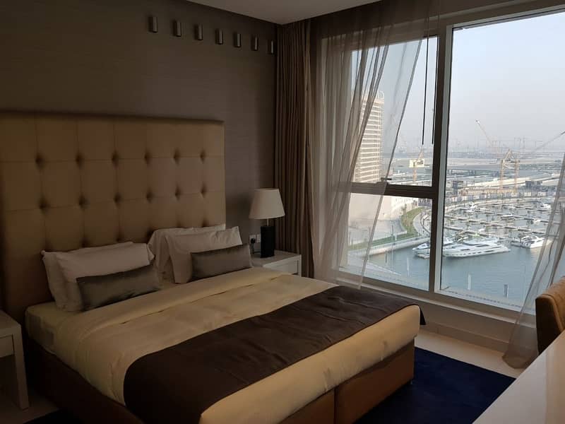 Spacious F,Furnished 1Bedroom Hall For Rent@56k In Damac Maison the Vogue Business Bay