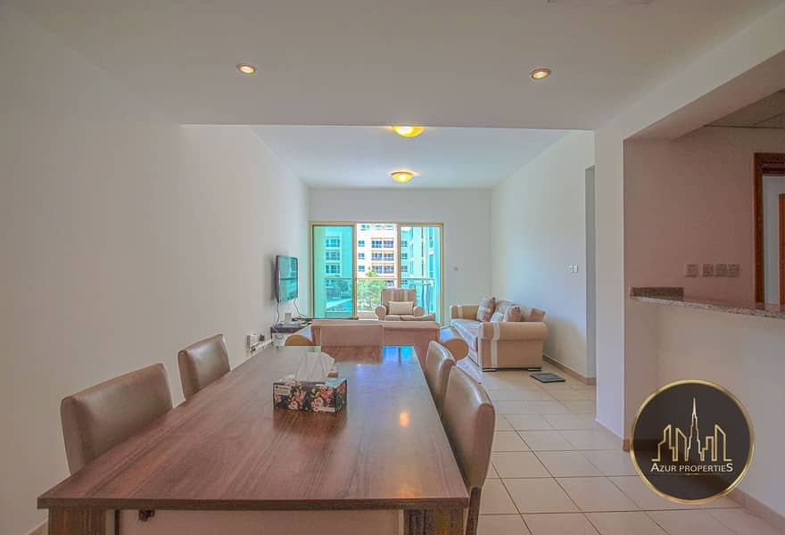 1BR Unfurnished | Pool view|rented|Well priced