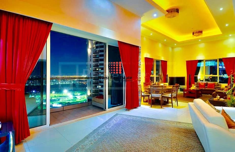 Spacious Pent House | Semi Furnished | Two Covered Parking