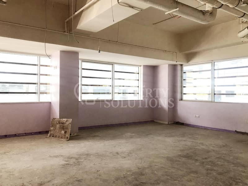 Shell & Core | Spacious Office Space | 4 Cheques