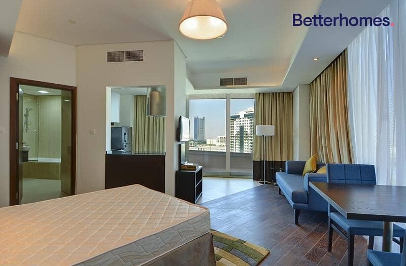 Furnished apartment with balcony in The Matrix Furnished apartment with balcony in The Matrix