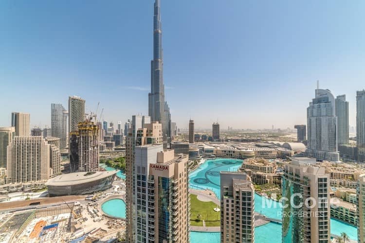 Burj Khalifa & Fountain Views | High Floor